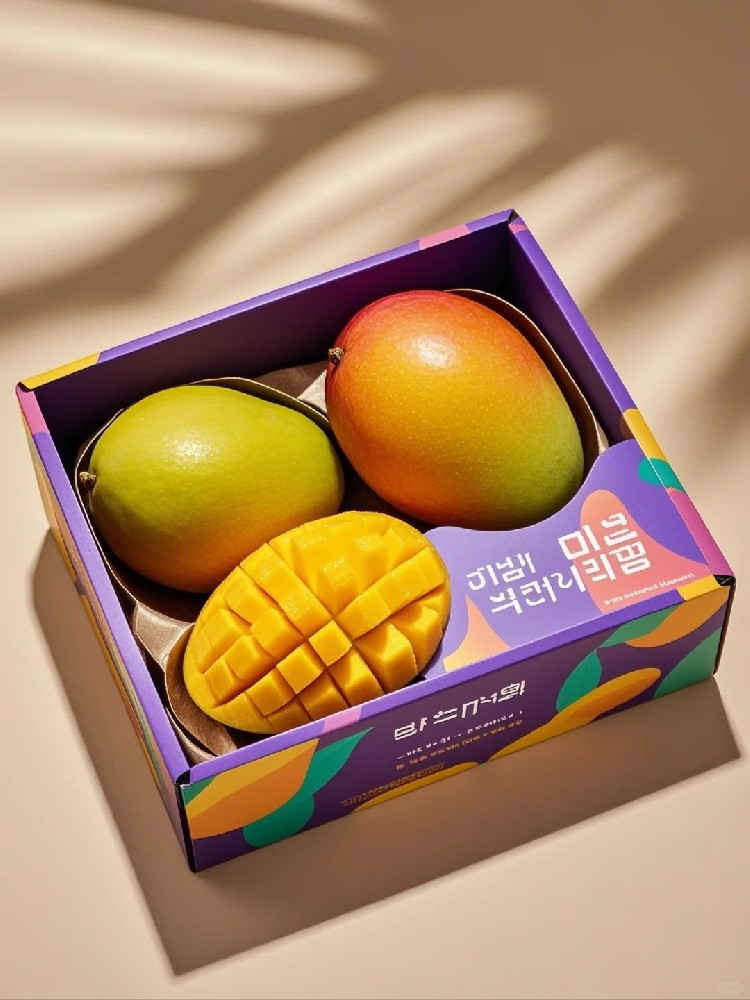芒果水果生鲜包装盒