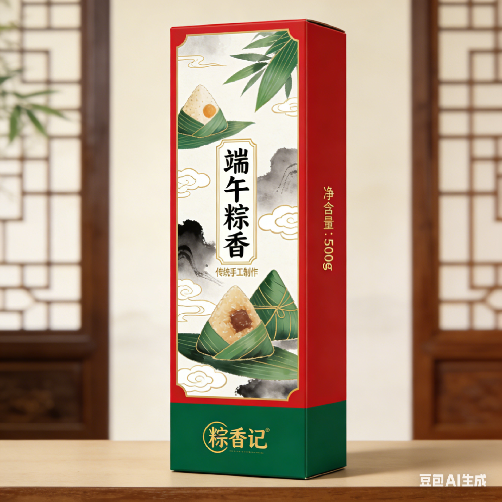 新款端午粽子包装盒